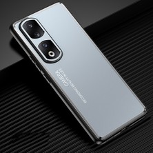 Hongshou Honor 90 Pro Için Buzlu Metal Kılıf (Yurt Dışından)