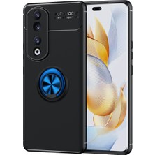 Hongshou Honor 90 Pro Için Metal Halkalı Tpu Telefon Kılıfı (Yurt Dışından)