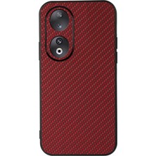 Hongshou Honor 90 Için Karbon Fiber Dokulu Kılıf (Yurt Dışından)