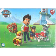 Laço Kids Paw Patrol Frame Puzzle 48 Parça