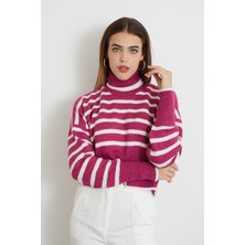 Foremia Salaş Balıkçı Crop-Fuşya