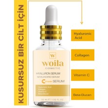 Woila C Vitamin Aydınlatıcı ve Leke Karşıtı Bakım Serumu Hyaluronic Acid Collagen Vitamin C 30 ml