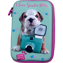 Studio Pets Eva Kalem Çantası Büyük Su Yeşili