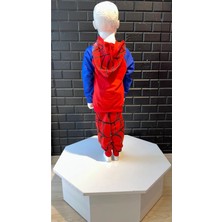 Pera Kozmetik Kostüm Spiderman Örümcek Adam Tam Kapanan Kostüm