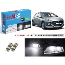 Femex Hyundai I30 LED Plaka Aydınlatma Ampul Seti Parlak Beyaz