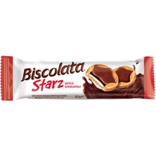 Biscolata Starz Sütlü Çikolata Kaplamalı Bisküvi 82G  (  12  Adet  )
