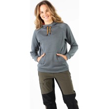 Woolona Scout Unisex Kapüşonlu Sweatshirt - Gry