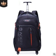 Masoffy1 Siyah 22 Inç Erkekler Seyahat Arabası Çantası Haddeleme Bagaj Sırt Çantası Tekerlekli Tekerlekli Sırt Çantası Iş Kabini Seyahat Arabası Çantası Bavul (Yurt Dışından)