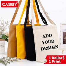 Masoffy1 Açık Sarı Özel El Çantası Metninizi Ekleyin Baskı Crossbody Omuz Çantası Fermuarlı Unisex Moda Seyahat Açık Kanvas Çantalar (Yurt Dışından)