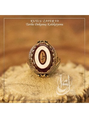 Vogutima Vog Islam Usta Tasarımı Kutlu Zafer Model 4 925 Ayar Gümüş Erkek Yüzük