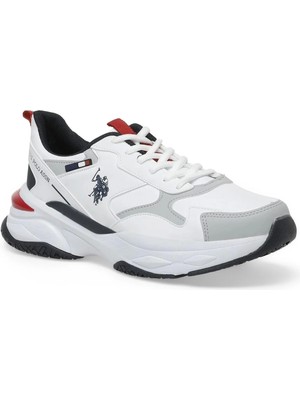 U.S. Polo Assn. Solidar Erkek Ayakkabı - Beyaz