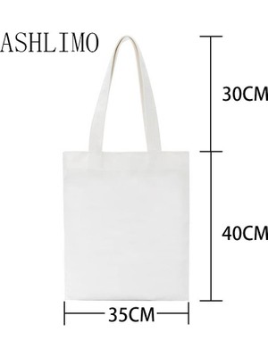 Masoffy1 C468 Kawaii Köpekbalığı Kedi Alışveriş Kadın Kanvas Bolsa Shopper Bolso Alışveriş Yüksek Kapasiteli Tote den Kullanılabilir Ecobag Çantası (Yurt Dışından)