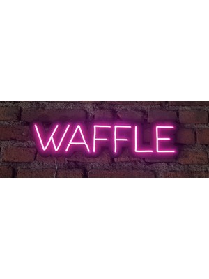 Onsan Waffle Neon LED Duvar Aydınlatması