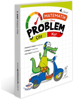Öğretmen Evde Yayınları 4. Sınıf Matematik Problem Çöz