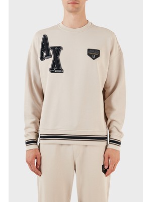 Armani Exchange Pamuklu Regular Fit Bisiklet Yaka  Erkek Sweat 6rzmje Zjdpz 1934