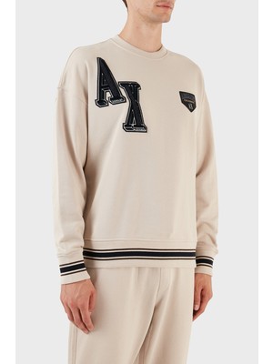 Armani Exchange Pamuklu Regular Fit Bisiklet Yaka  Erkek Sweat 6rzmje Zjdpz 1934