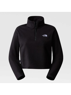 The North Face 100 Glacier Cropped 1/4 Zip Polar
