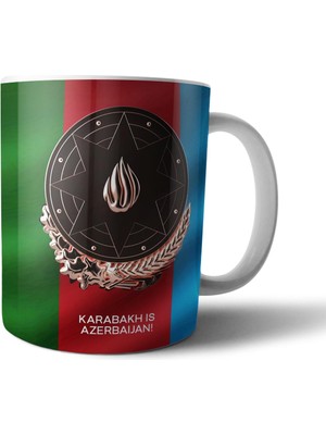 Pixxa Karabağ Azerbaycandır - Qarabağ Azərbaycandır Kupa Bardak Model 1