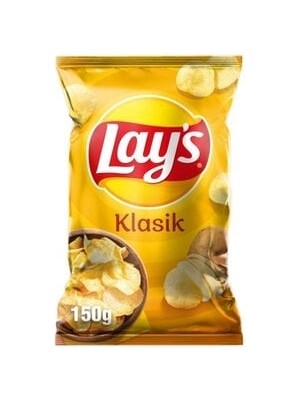 Lay's Klasik Patates Cipsi Parti Boy 150 gr  (  12  Adet  )