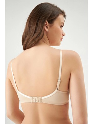 Eros ERSK110 Kadın Rose Kulakli Boş Cup Tek Sütyen