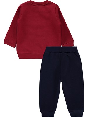 Civil Baby Erkek Çocuk Takım 6-18 Ay Bordo