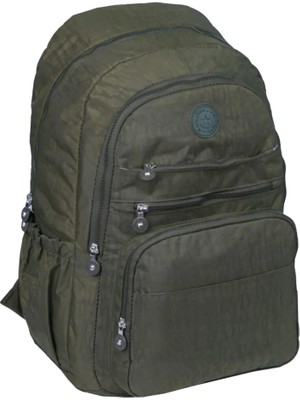 Relaxion Haki Su Geçirmez Krinkıl Kumaş Sırt Çantası 1630