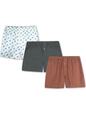 Yohannes Club 3'lü Boxer Set