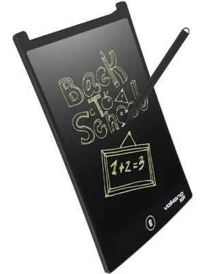 Volkano Doodle Grafik Tablet 8.5 Inç LCD Yazı Tahtası Kağıtsız Siyah Kullanım Kolaylığı