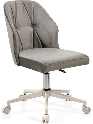 Meltem Kids Elegance Genç Odası Amortisörlü Tekerlekli Çalışma Sandalyesi (gri (3040))