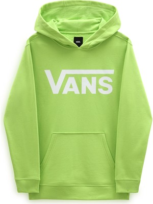 Vans Düz Erkek Yeşil Sweatshırt VN0008C65891 Vans Classıc Po