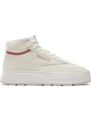 Reebok IE1621 Club C Geo Mid Spor Ayakkabı Kırık Beyaz