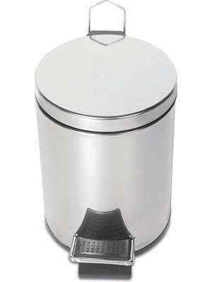 Palex Krom Pedallı Çöp Kovası 3 lt