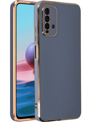 Kzy Xiaomi Redmi 9t Kapak Kamera Korumalı Lazer Kesim Lüx Silikon Kılıf - Petrol Mavisi