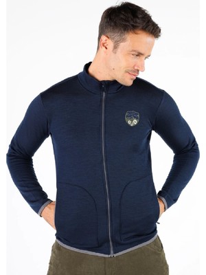 Woolona Bornova Fermuarlı Erkek Sweatshirt