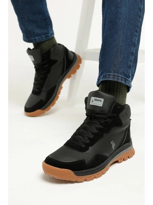 U.s. Polo Assn. Sagan Hi Siyah Erkek Outdoor Bot