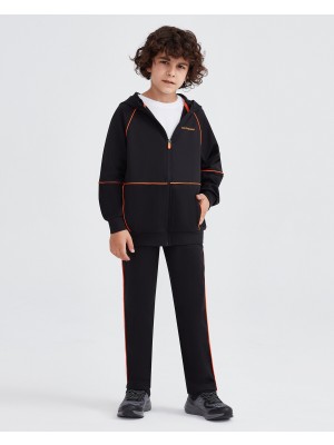 Skechers B Raschel Suit Track Suit Erkek Çocuk Siyah Eşofman Takımı SK232077-001