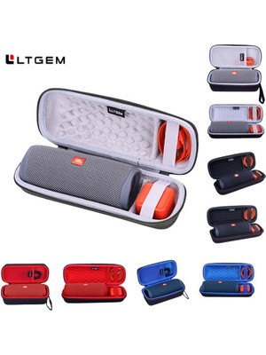 Masoffy1 Jbl Flıp 5 Flıp 4 Flıp 3 Için CS496 Ltgem Eva Sert Kılıf Su Geçirmez Taşınabilir Bluetooth Hoparlör - Seyahat Koruyucu Taşıma Çantası (Yurt Dışından)