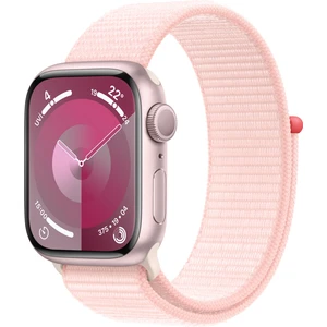 Watch Seri 9 Gps 41MM Pembe Alüminyum Kasa Spor Loop MR953TU/A