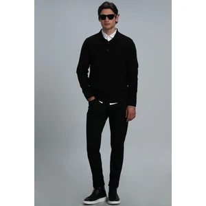 Anton Smart Jean Erkek Pantolon Slim Fit Siyah