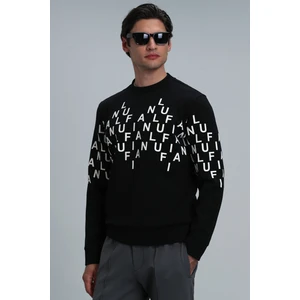Rose Erkek Sweatshirt Siyah