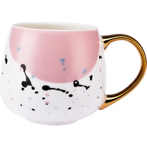 Watercolor Kupa 380 ml Pembe