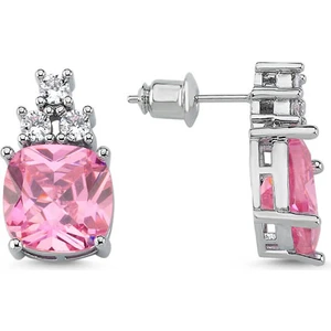 Merano Design Ladybirds Pembe Küpe