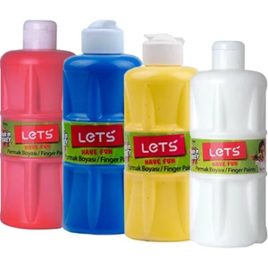 Lets Parmak Boyası 500ML 4lü Set 1