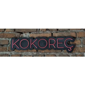 Kokoreç Neon LED Duvar Aydınlatması