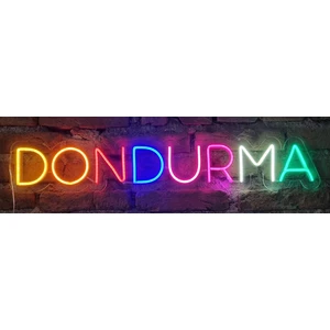 Dondurma Neon Ledli Duvar Aydınlatması