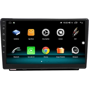 Renault Clio 5 Android 13 Multimedya Carplay 4gb RAM+64GB HDD Navigasyon Ekran
