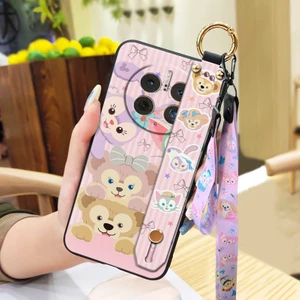 Telefon Kılıfı Huawei Mate 50 Pro Kordon Bileklikli Karikatür Telefon Kılıfı (Yurt Dışından)