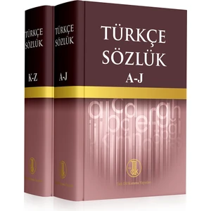Türk Dil Kurumu Yayınları  Büyük Türkçe Sözlük Son Baskı 2023 (2 Ciltli)