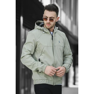 Bailey Suya Dayanaklı Slim Fit Erkek Kapüşonlu Mevsimlik Mont Yağmurluk