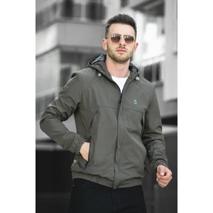 Bailey Suya Dayanaklı Slim Fit Erkek Kapüşonlu Mevsimlik Mont Yağmurluk